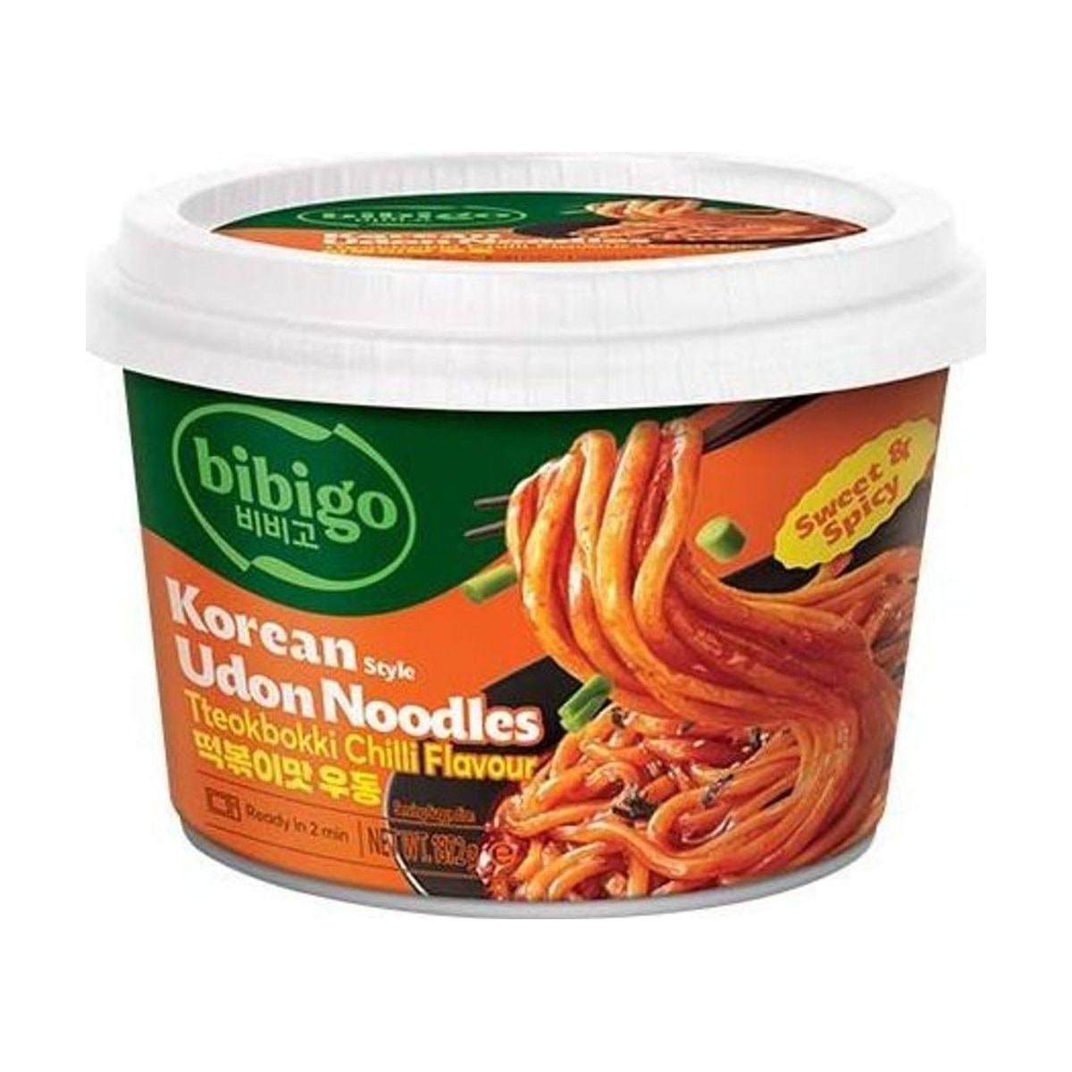 BIBIGO Udon Noodles Topokki Chili Korean Style 187,2g