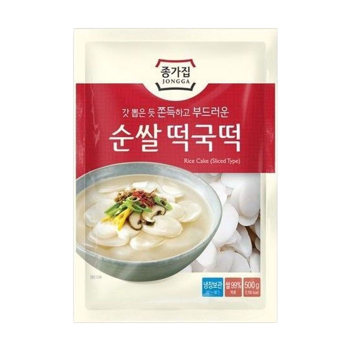 JONGGA Rice Cake Sliced 500g