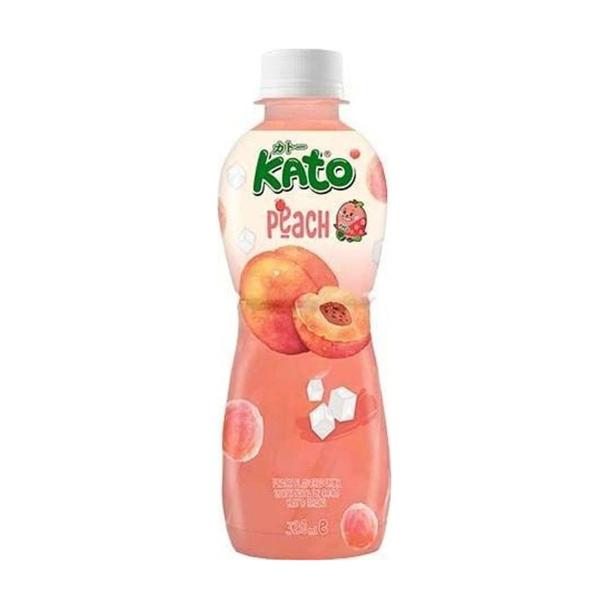 KATO Peach Juice Drink with Nata De Coco 320ml