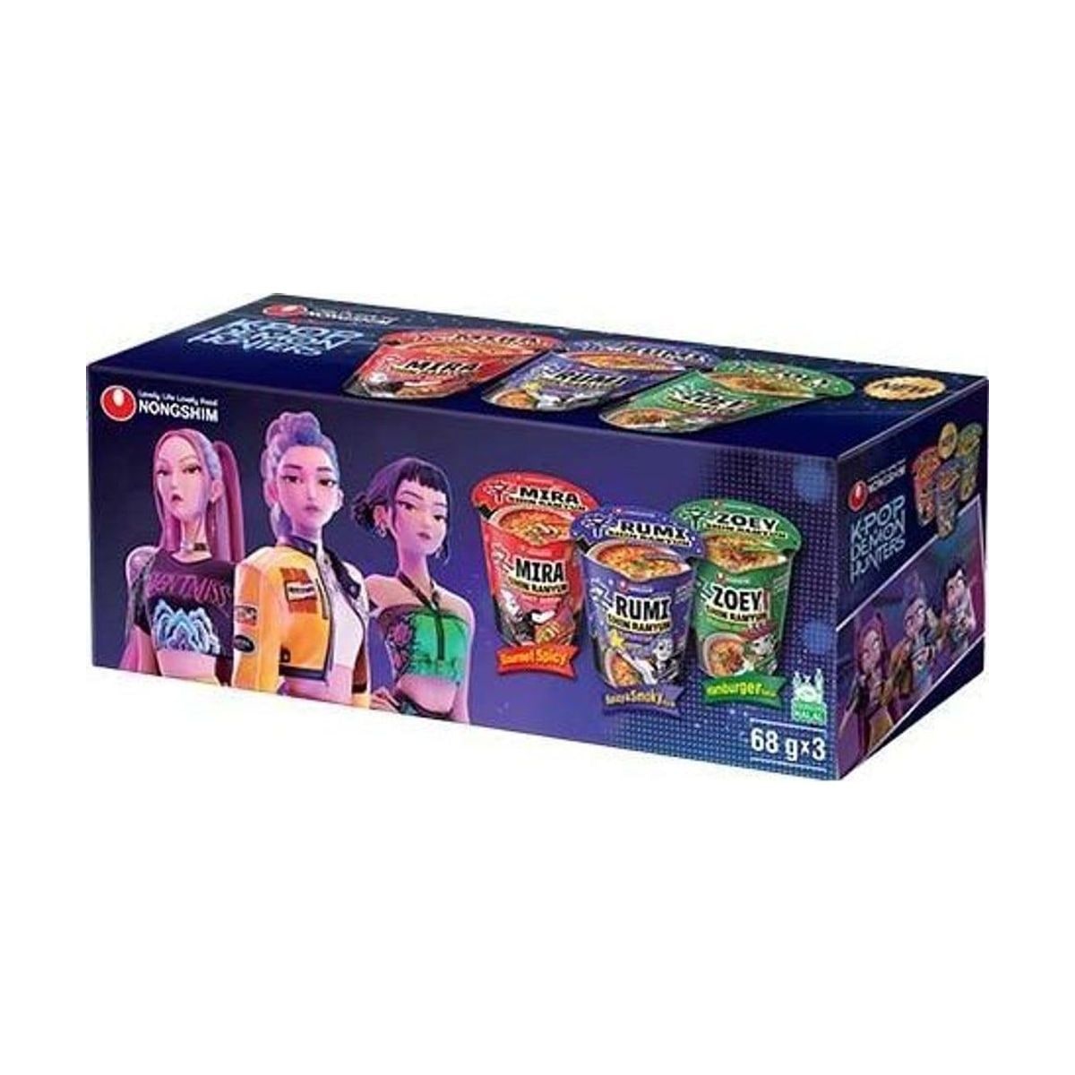 NONGSHIM Noodles Shin Demon Hunters Mix 68g