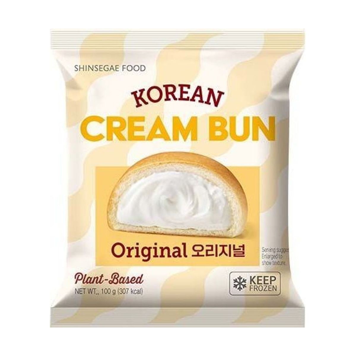 SHINSEGAE FOOD Cream Buns Original 100g