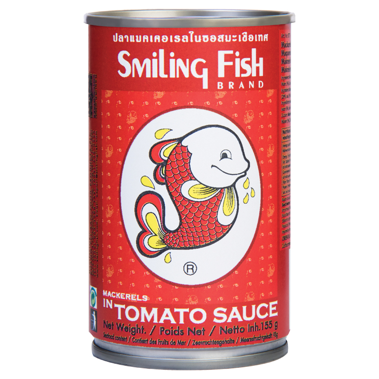 SMILING FISH Mackerels In Tomato Sauce 155g