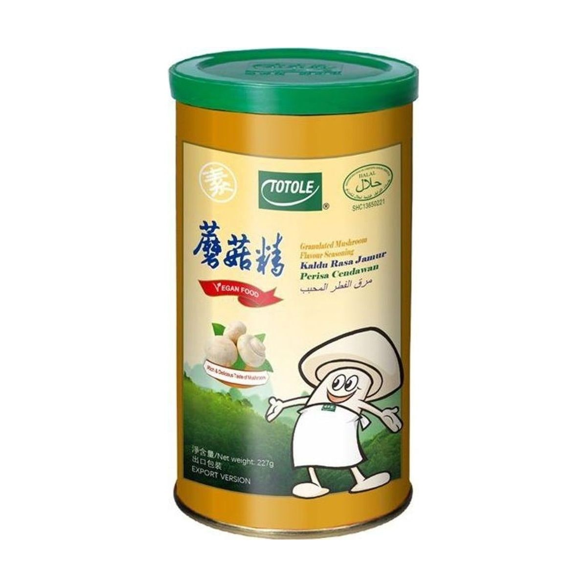 TOTOLE Bouillon Powder Granulated Mushroom 227g