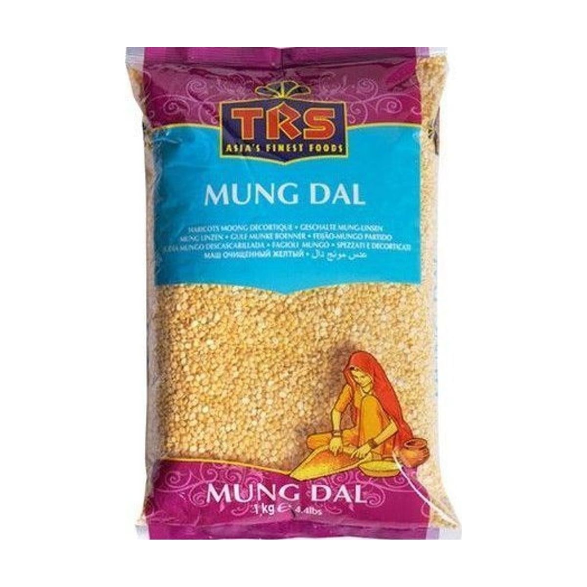 TRS Mung Dal (Skinless Mung Beans) 1kg